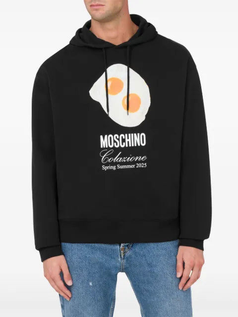 Moschino printed hoodie