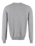 THE (Alphabet) crew-neck wool sweater