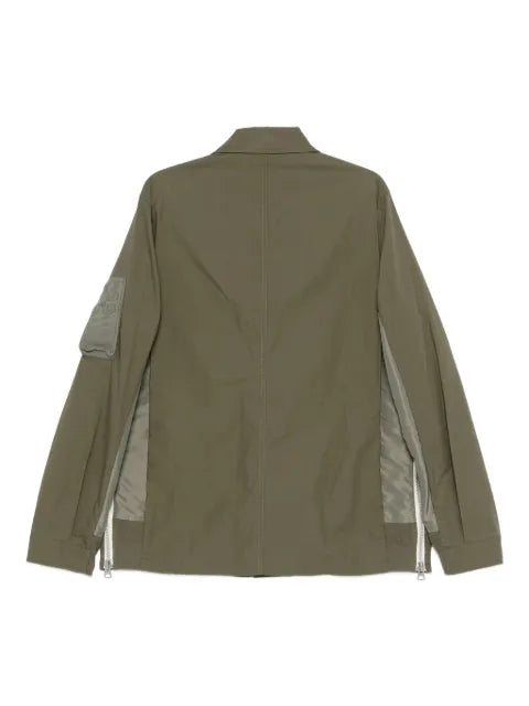 sacai button-down jacket