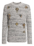Dolce & Gabbana English rib knit pullover