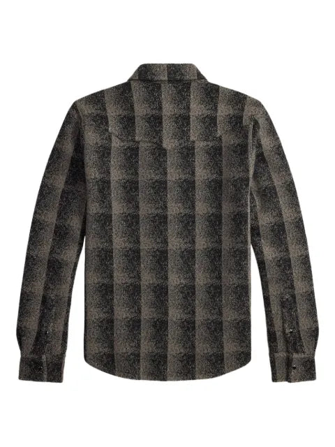 Ralph Lauren RRL checked wool overshirt