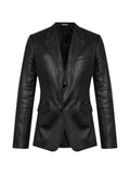 Alexander McQueen linen double-vent blazer