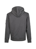 Moose Knuckles logo-patch drawstring hoodie