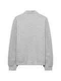 Shanghai Tang half-zip long-sleeve sweatshirt