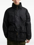 Barbour multi-pocket waxed jacket