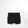 Acid Running 2-in-1 Shorts - Black