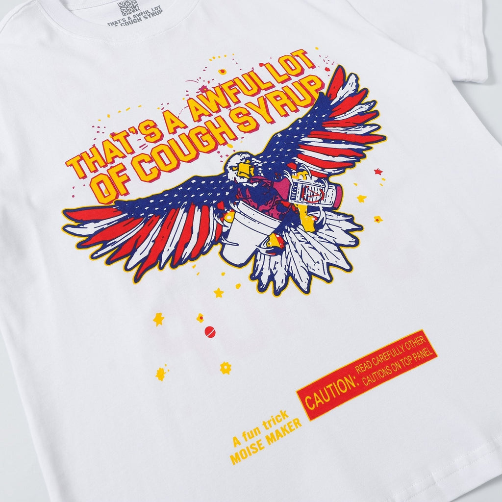 THAT'S A AWFUL LOT OF COUGH SYRUP Eagle Graphic T-Shirt