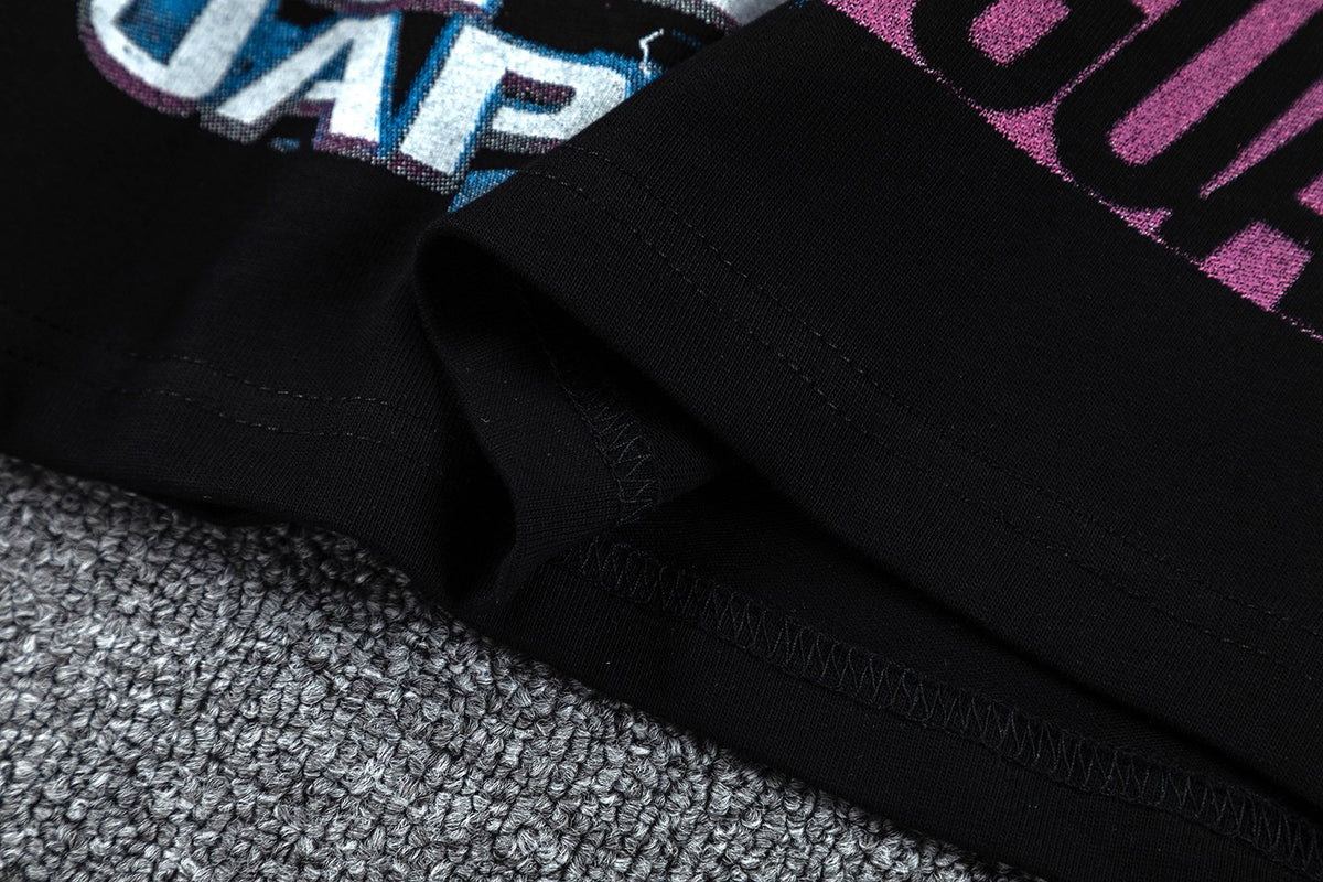 GUAPI Racing Geometric Short-Sleeve T-Shirt