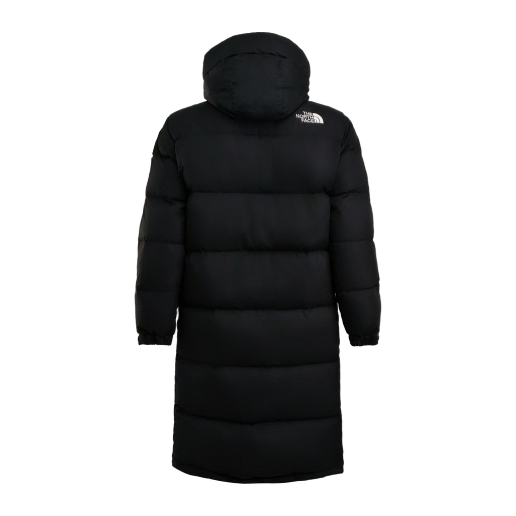 The North Face Color Block Long Down Coat | Black | Women's Winter Coat