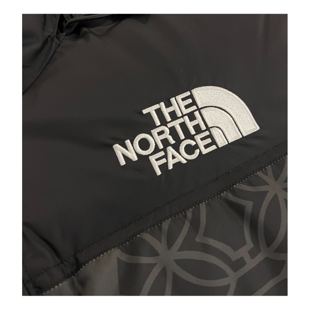 The North Face 1996 Nuptse Patterned Puffer Jacket – Black | 700-Fill Down | Collector's Edition