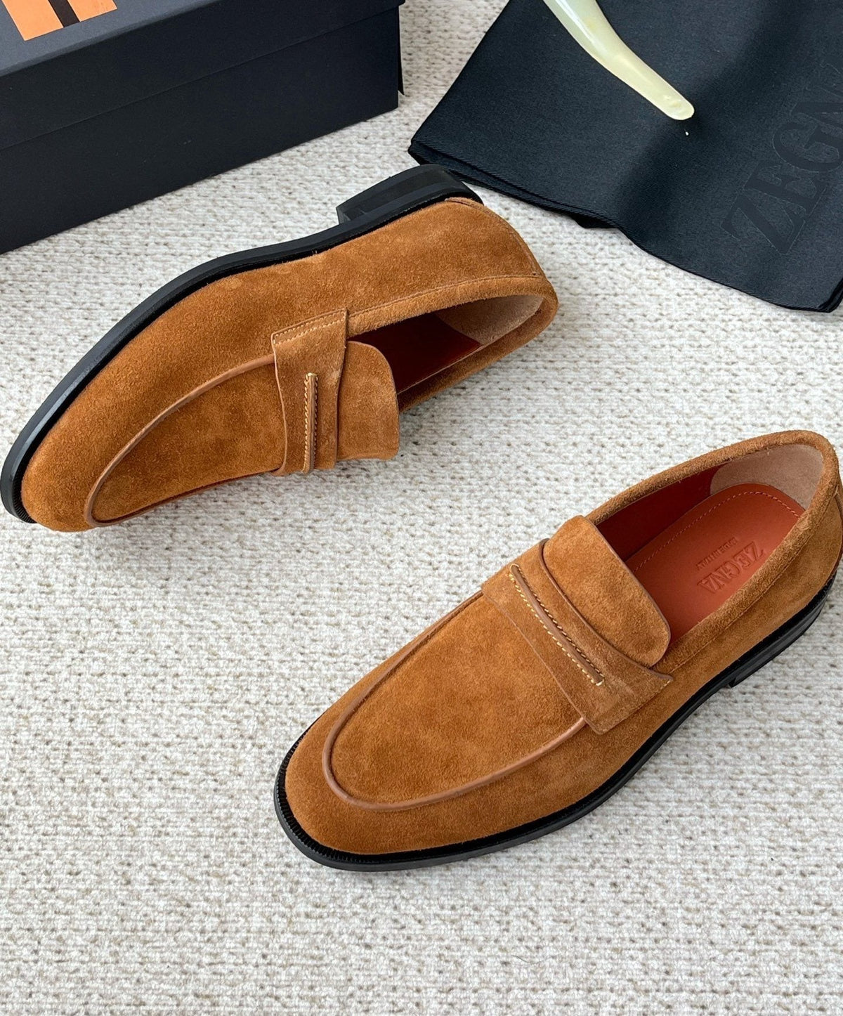 Zegna Penny Loafers