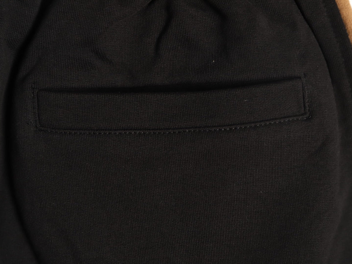 Burberry Check-Side Shorts - Black